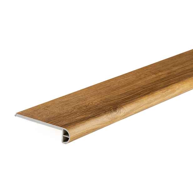 Schodový stupeň Golden 1,2 m, 1200x110x25 mm, hnědá, Egibi