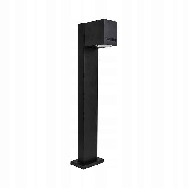 Stojací zahradní lampa Struhm Forest černá IP54 50 cm GU10