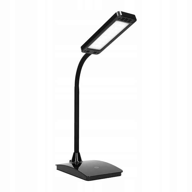 Led stolní lampa Amet 6W 3000K stmívatelná, dotyková, černá