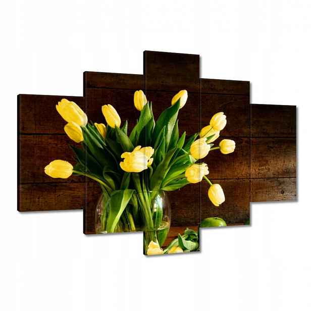 Obrazy 150x105 Žluté tulipány
