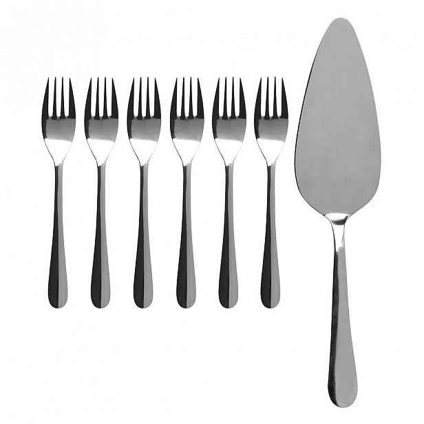 Set dortové lopatky a 6 vidliček Premier Housewares Caky
