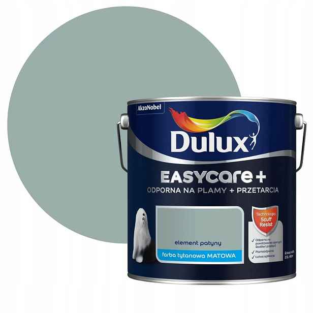 Dulux EasyCare Plus Barva Prvek Patina 2,5L