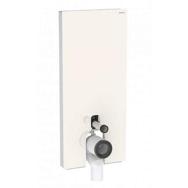 Geberit Monolith Plus - Sanitární modul pro stojící WC, 114 cm, spodní přívod vody, sklo/pískově šedá 131.233.JL.7