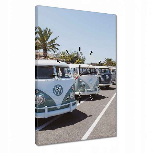 Hodiny 40x60 Volkswagen Transporter Vw