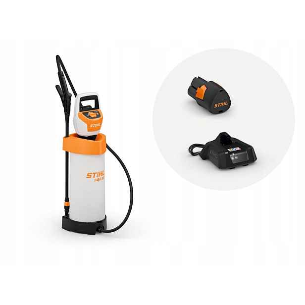 Stihl Sga 30 akumulátorový postřikovač pro rostliny 5L baterie AS2 AL1 sada