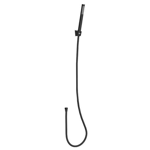 Sprchový set Balneo Cascade 1 Black černá sprchová hlavice hadice 150 cm