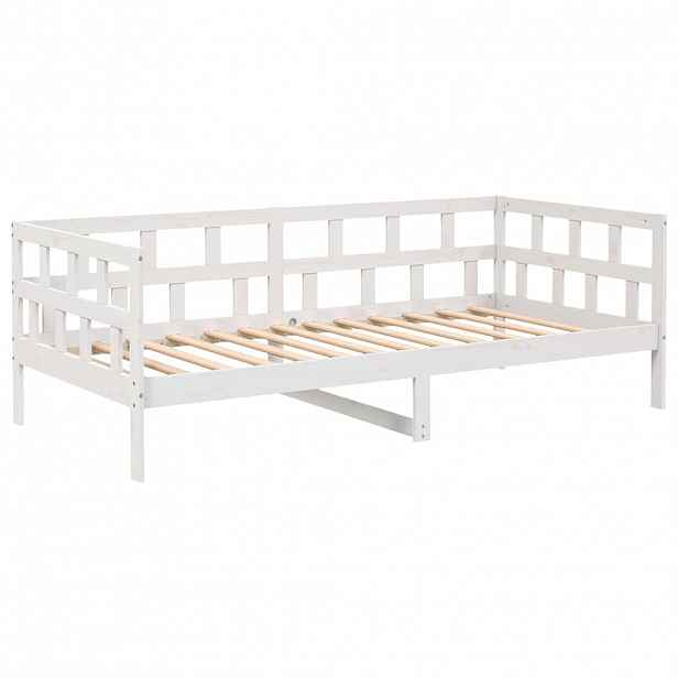 vidaXL Válenda bílá masivní borové dřevo 80 x 200 cm