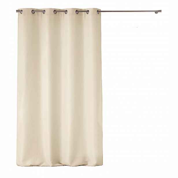 Závěs Na Průchodkách Polyester 140 X 260 CM Béžová