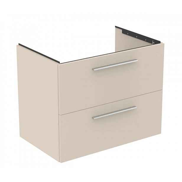 Ideal Standard i.Life B - Umyvadlová skříňka 80x63x51 cm, 2 zásuvky, matná písková T5272NF