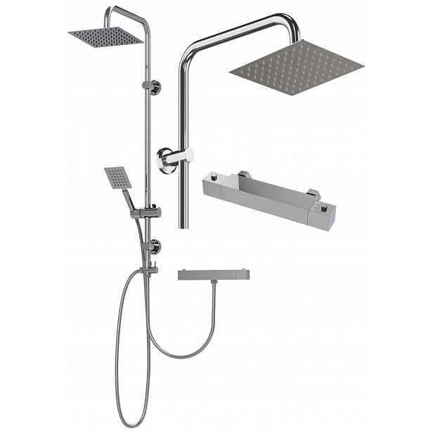 Sprchový Set Dešťová Sprcha Baterie Termostat Koupelna Tugela