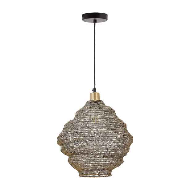 Závěsné svítidlo ve zlaté barvě s kovovým stínidlem ø 30 cm Sarraco – Kave Home