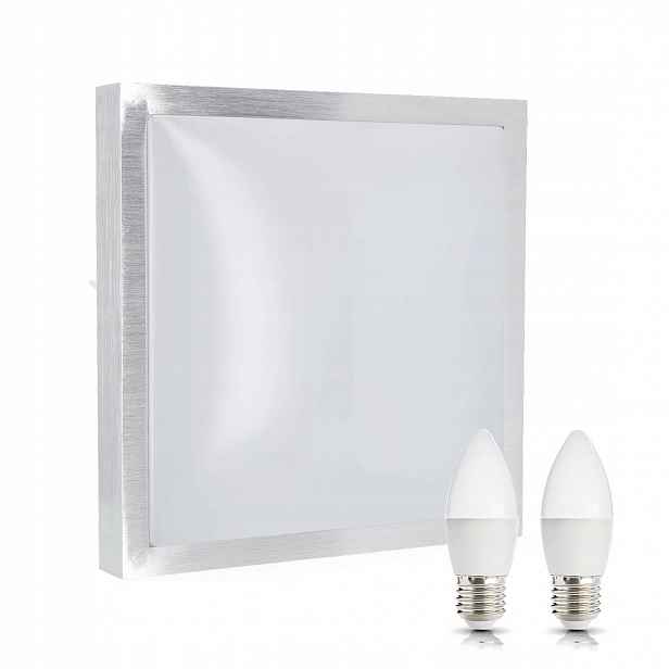 Sada svítidla Impera S chrom 2x Led žárovka 7W E27 6500K