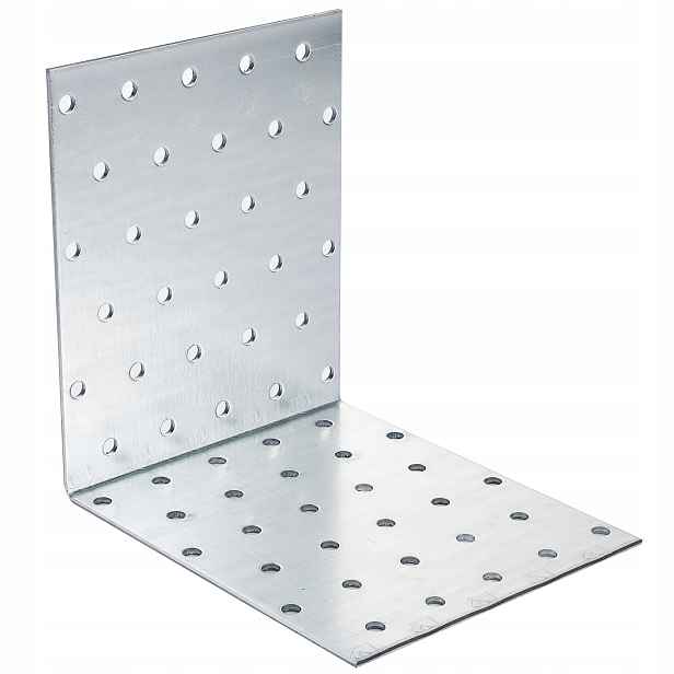 Tesařský spojovací montážní úhelník 120x120x100 x 2 mm KM27 25 Ks