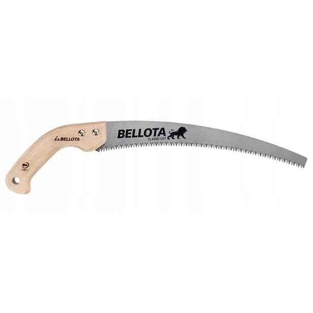 Zahradní pila na prořezávání liščích větví, ocas, dřevěná rukojeť, 33 cm Bellota