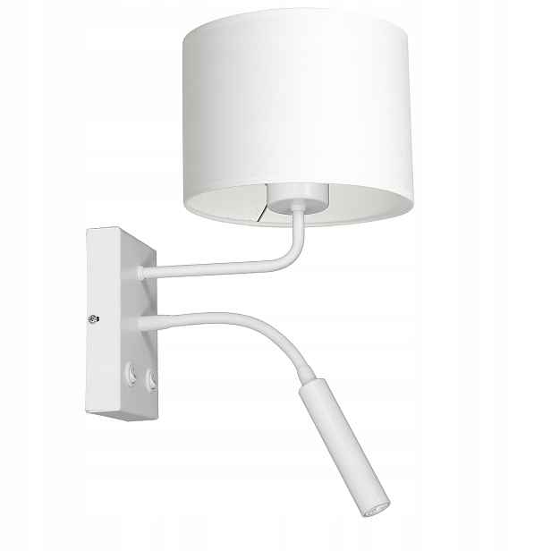 Luminex Nástěnné Svítidlo Bílé Arden E27+G9 15W 8W Nástěnné svítidlo
