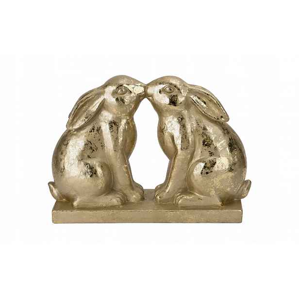 Dekorativní figurka 2 zajíčci 46 cm GJ0122