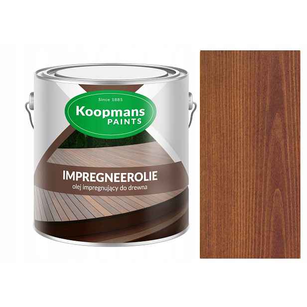 Koopmans Impregneerolie 5 L Impregnační Olej Na Dřevo Teak Přírodní 111