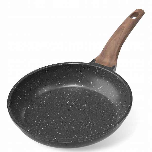 Yashe Nepřilnavá pánev 24 cm granitová pánev Šedá