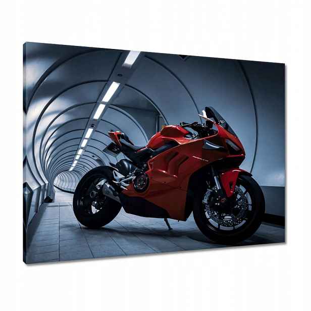 Obrazy 80x60 Červené Ducati Panigale