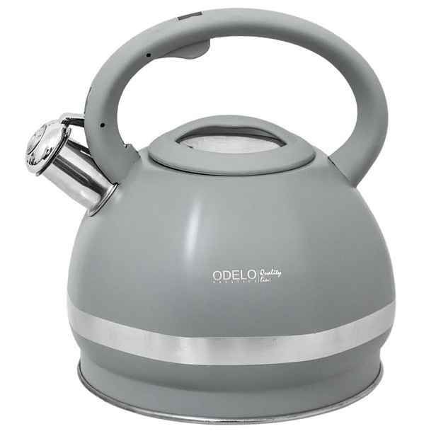 ODELO OD1655 Čajník z nerezové oceli na indukci, 3L, šedý