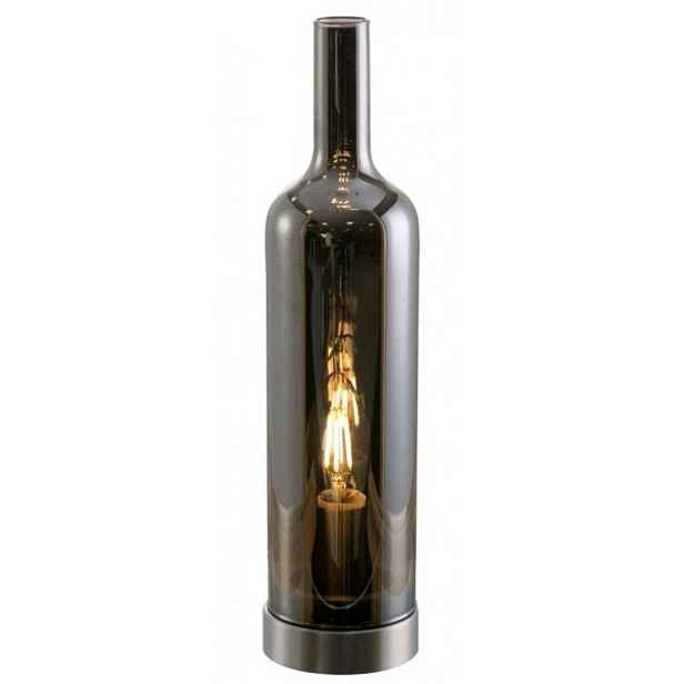 Stolní lampa Bottle 50090102, kouřové sklo