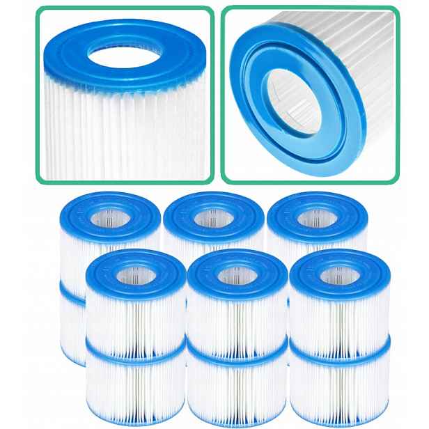 12 x Filtr Bazénového Čerpadla Jacuzzi Intex Filtrační Vložka 29001 Typ S1