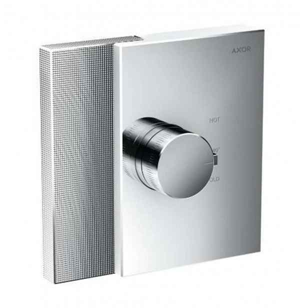 Axor Edge - Highflow termostat pod omítku, chrom/diamantový brus 46741000