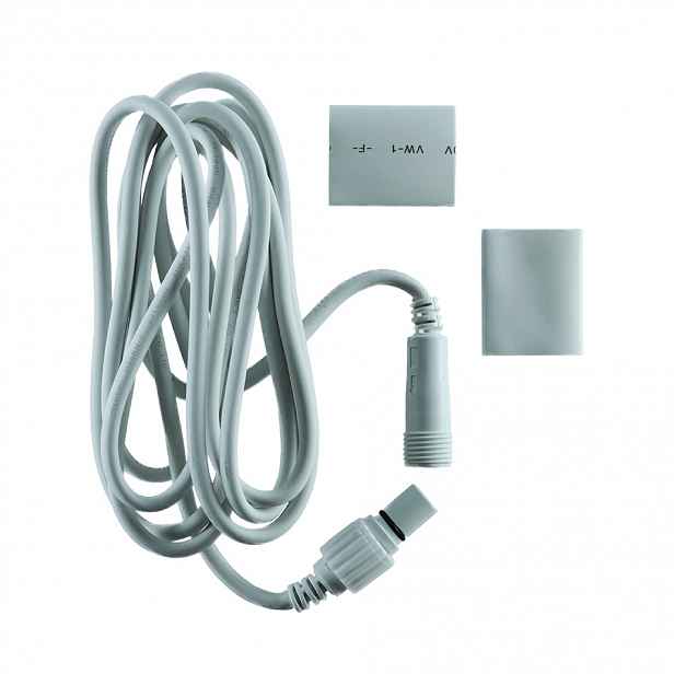 Easy Fix prodlužovací kabel 3 m, bílý, IP44