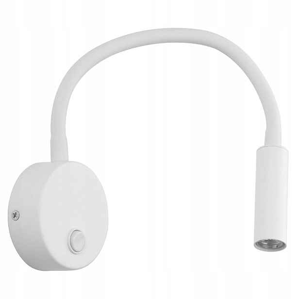 Lagosová Nástěnná Lampa S Nastavitelným Ramenem Na G9, Bílá, Do Ložnice Tk Lighting