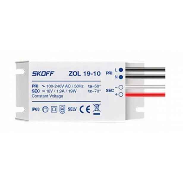 Napájecí Zdroj Pro Svítidla Skoff 10V 19W ZOL19-10