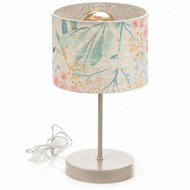 Noční Lampa Stolní Stínítko Jemná Pastelová Kašmírová