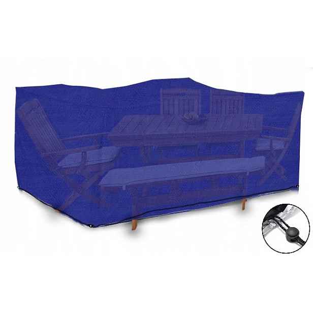 Obal Na Zahradní Nábytek Plachta Modrý Balkon Stůl 650x450x75