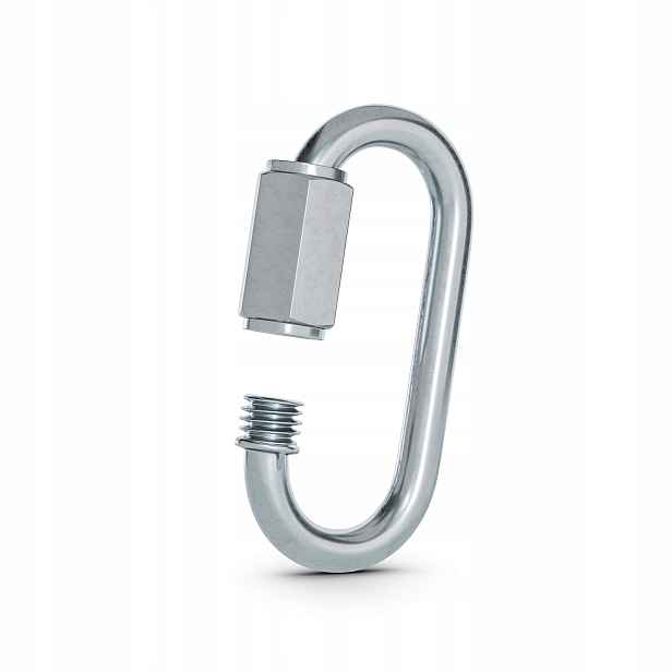 Pozinkovaný Pozink konektor Twisted Link Pozink 14mm 10 ks