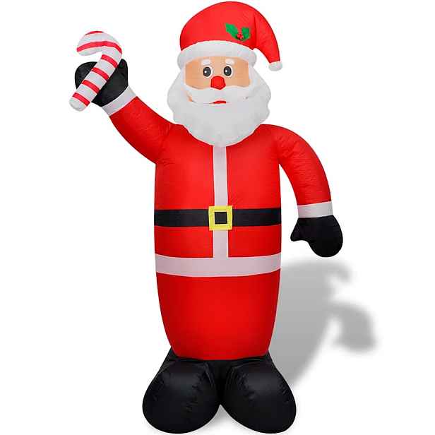 vidaXL Nafukovací Santa Claus 240 cm
