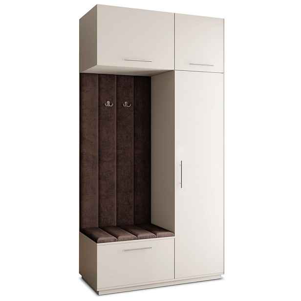 MASSENO MODERNÍ PŘEDSÍŇOVÁ SESTAVA REMA, 120/240/60 cm, kašmírová