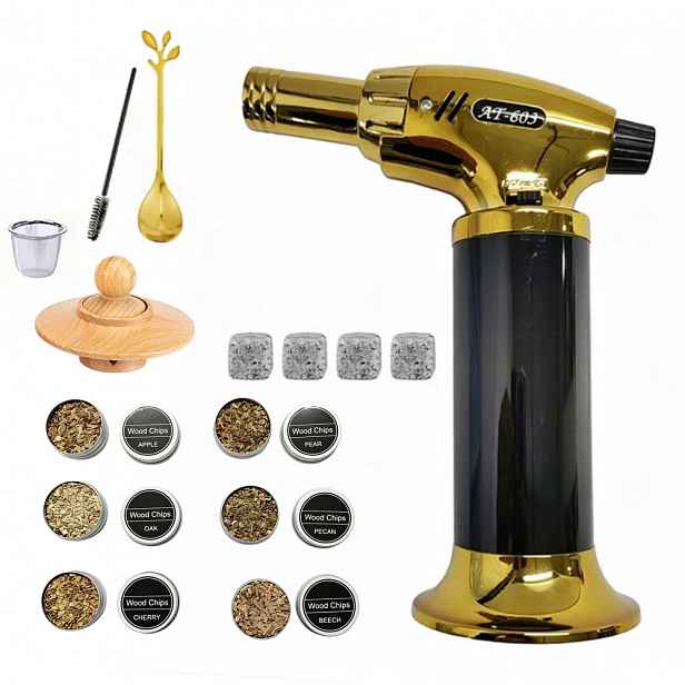 Sada na uzení Whisky Smoker Gadget Dárek pro muže na Valentýna