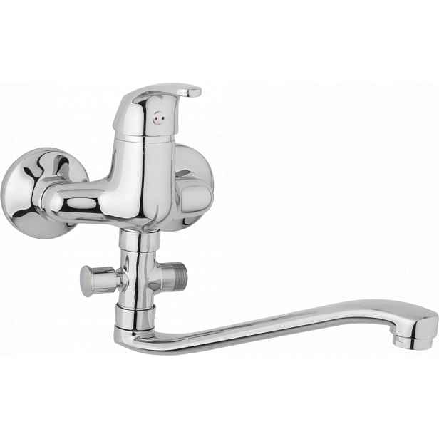JB Sanitary Nástěnná umyvadlová a sprchová baterie SLIM, rozteč 100 mm A10 31 40