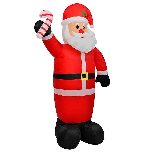 vidaXL Nafukovací Santa Claus 120 cm