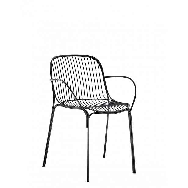 Židle s opěrkami Hiray, více variant - Kartell Barva: černá