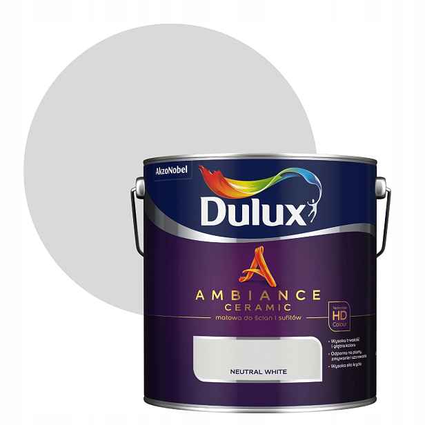 Dulux Ambiance Barva 2,5L Neutrální bílá