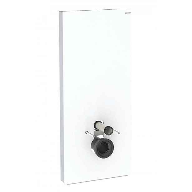 Geberit Monolith Plus - Sanitární modul pro závěsné WC, 114 cm, spodní přívod vody, sklo/bílá 131.231.SI.7