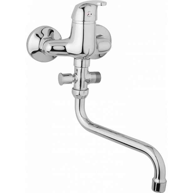 JB Sanitary Nástěnná umyvadlová a sprchová baterie SLIM, rozteč 100 mm A10 31 50