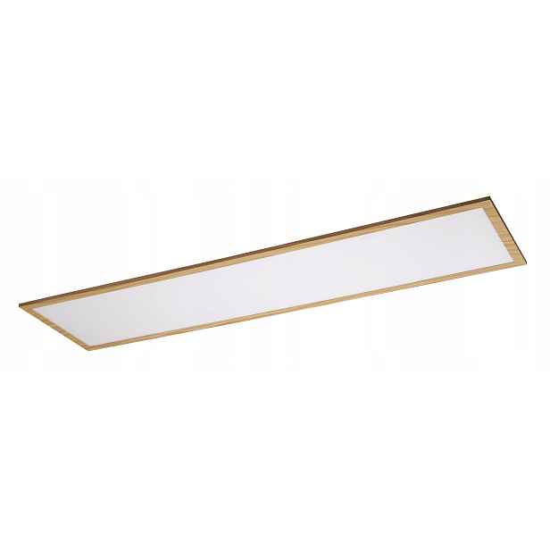 Stropní svítidlo stropní svítidlo Led bílá hnědá obdélníková 120 cm 4000K Rabalux