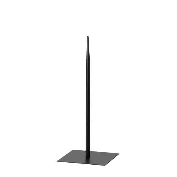 Černý kovový stojan na toaletní papír S - 14*14*34 cm J-Line by Jolipa