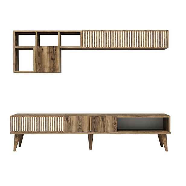 Televizní stěna Milan Walnut