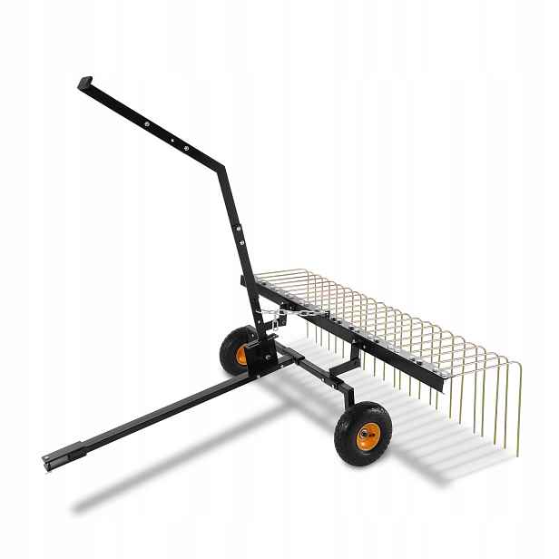 Vertikutátor tažený 152 cm pro traktor sekačky Atv 24 zubů
