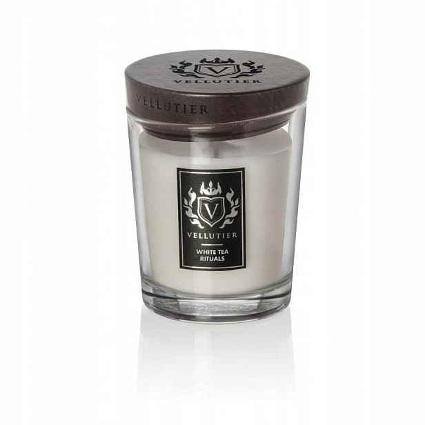 White Tea Rituals – Vellutier – střední vonná svíčka