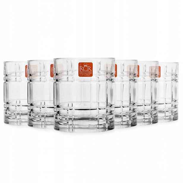 Exkluzivní sklenice na whisky Rcr AnyTime 340 ml 6 ks