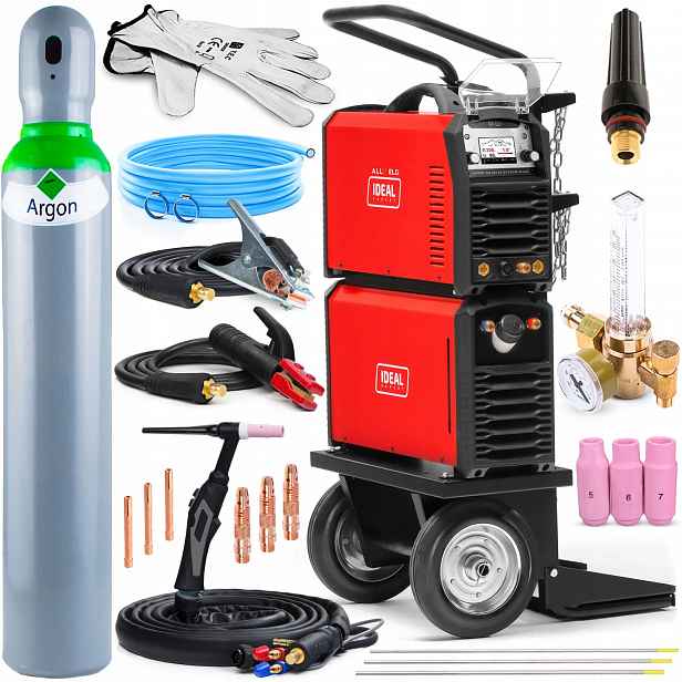 Invertorová Svářečka Migomat Ideal Expert Tig 220 Ac/dc Hliník 2T/4T Mma