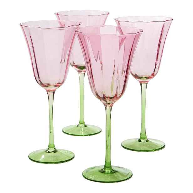 Skleničky v sadě 4 ks na víno 380 ml Tulip – Jotex